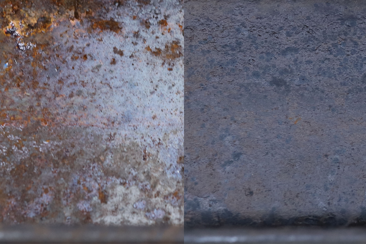 difference between rust removers and converters