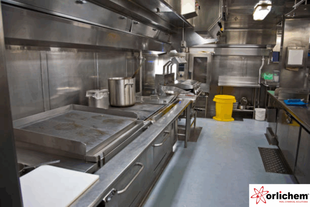 how to clean and disinfect ship galleys without downtime