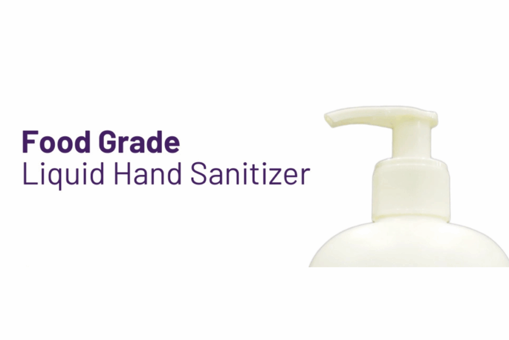 how to read labels on food-safe sanitizers