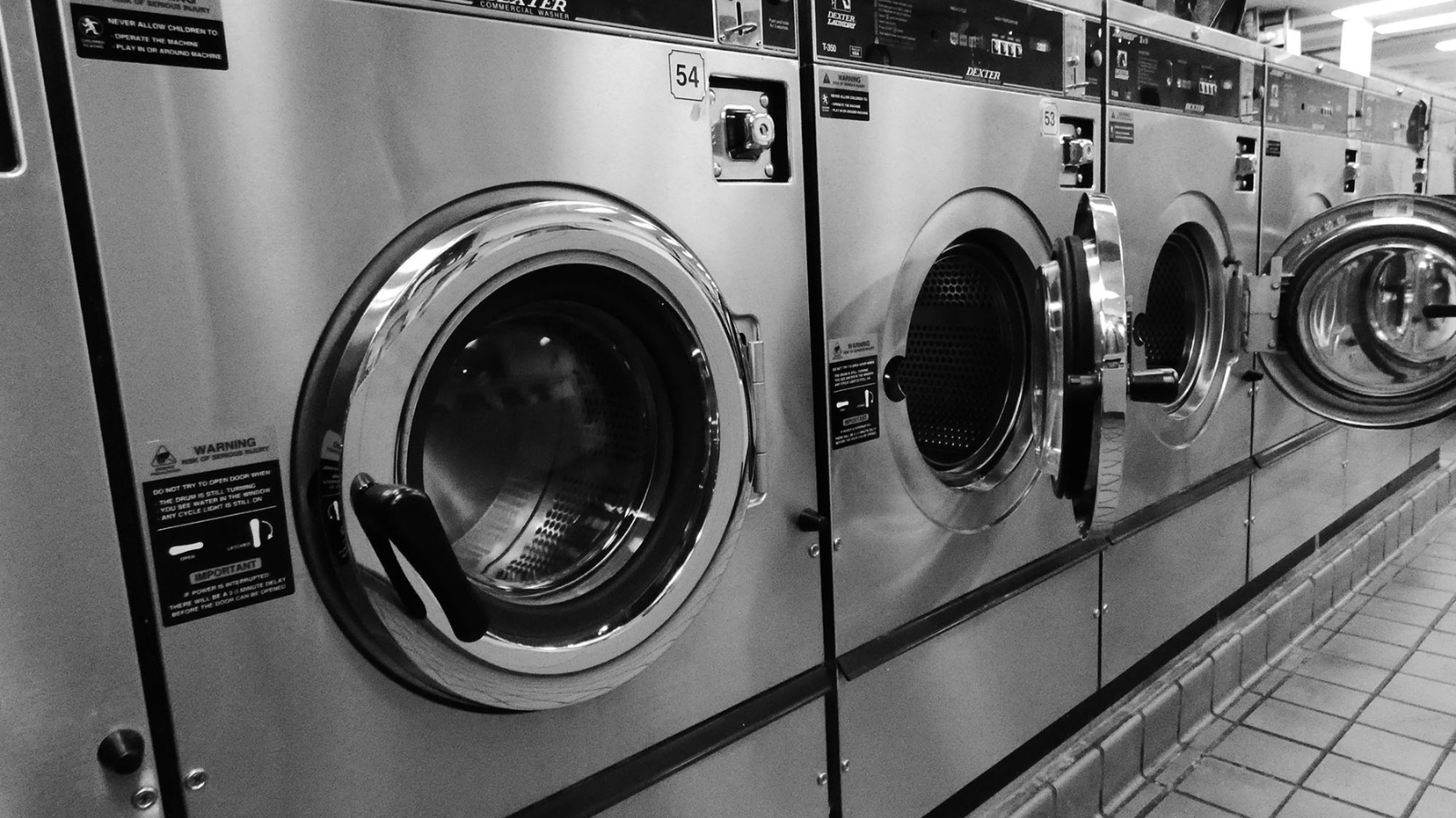 water management in commercial laundry
